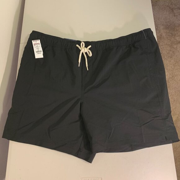 Trinity Coast XXL Black Swim Trunks 7" Inseam Side Pockets Super Comfy Beachw - Picture 6 of 9